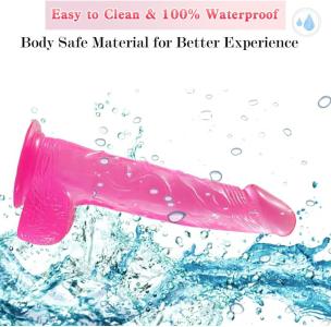 8.3 Inch Strap-On Dildo Kit with Harness & Suction Cup - Adjustable Realistic Sex Toy for Couples & Beginners